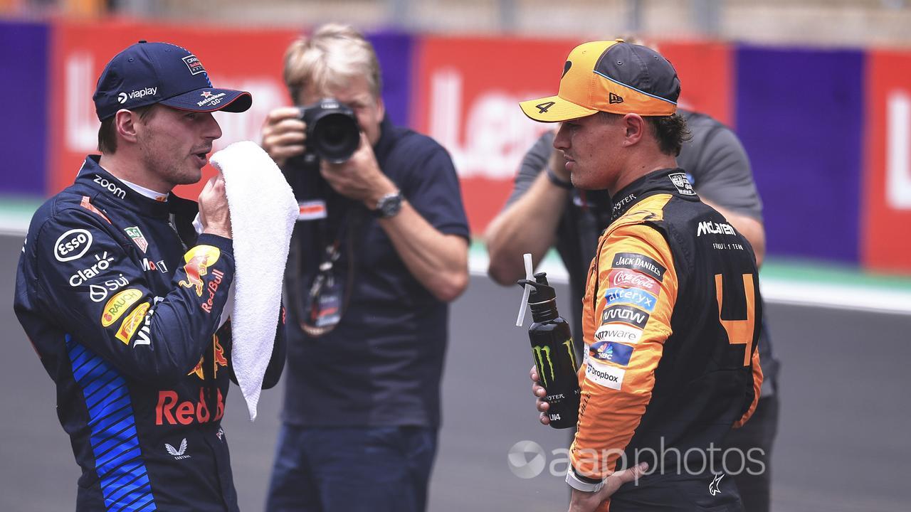 Verstappen and Norris