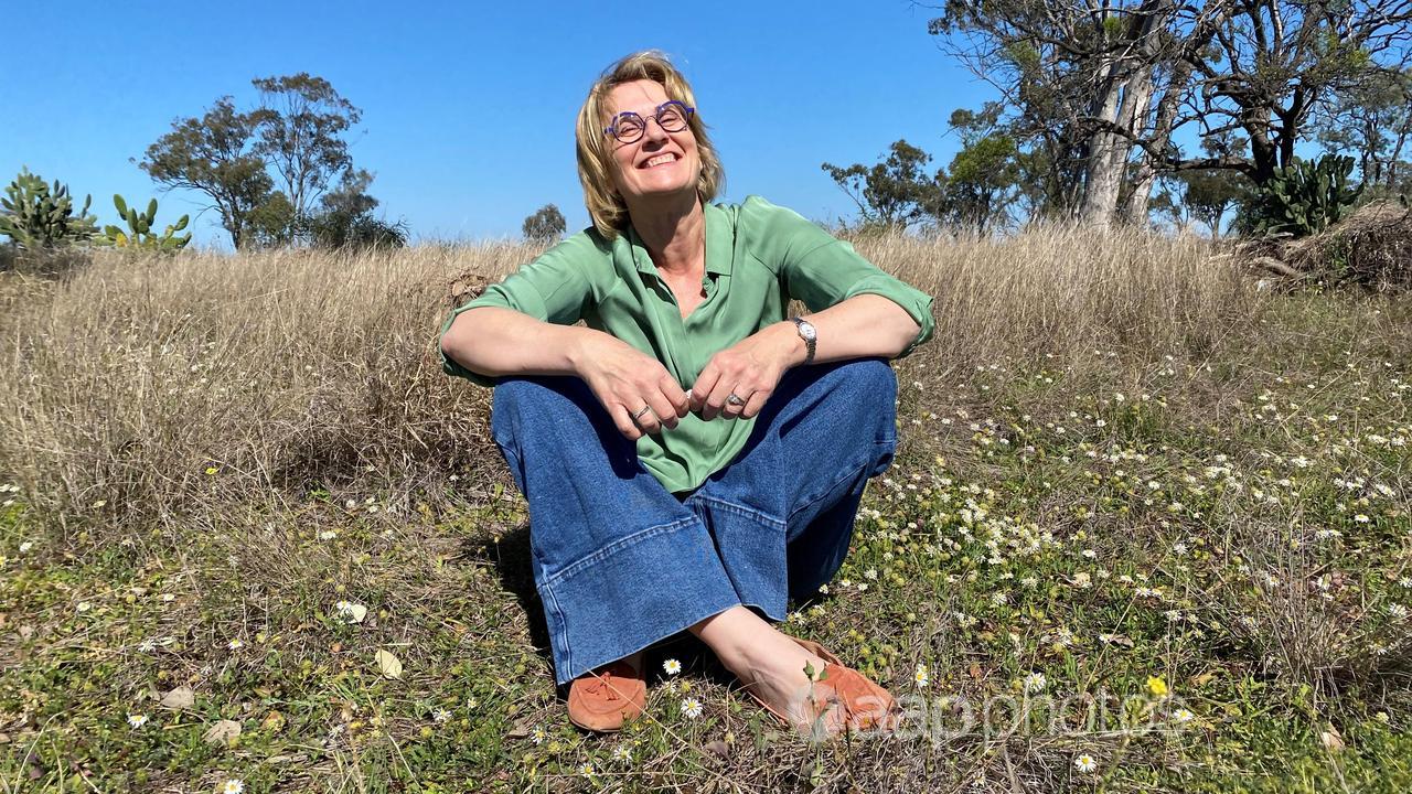 Chantal Corish at her family's cotton farm