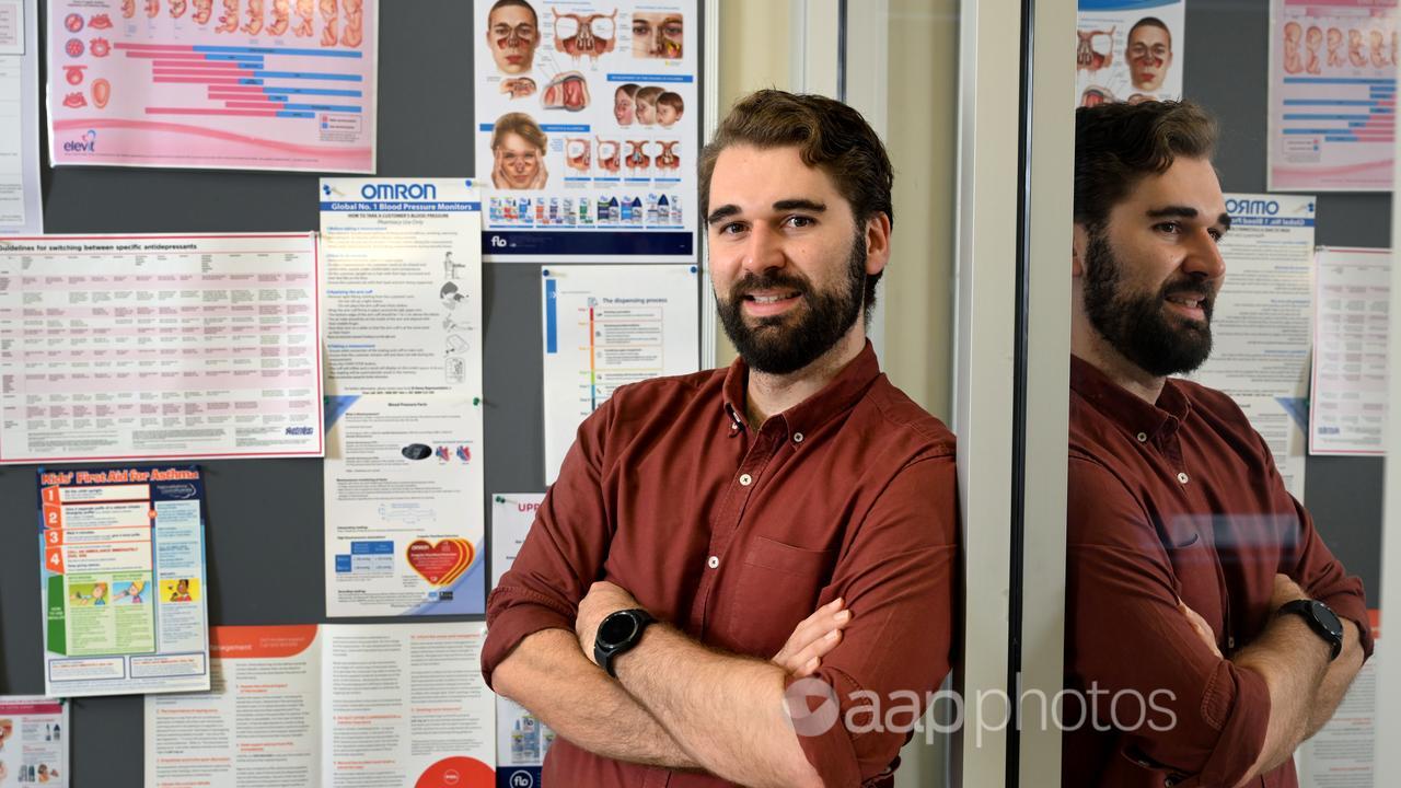 Indigenous pharmacist and university educator Dr Jared Miles