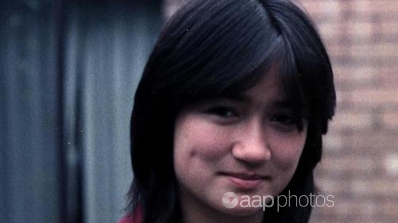 Penny Wong as a teenager (file)