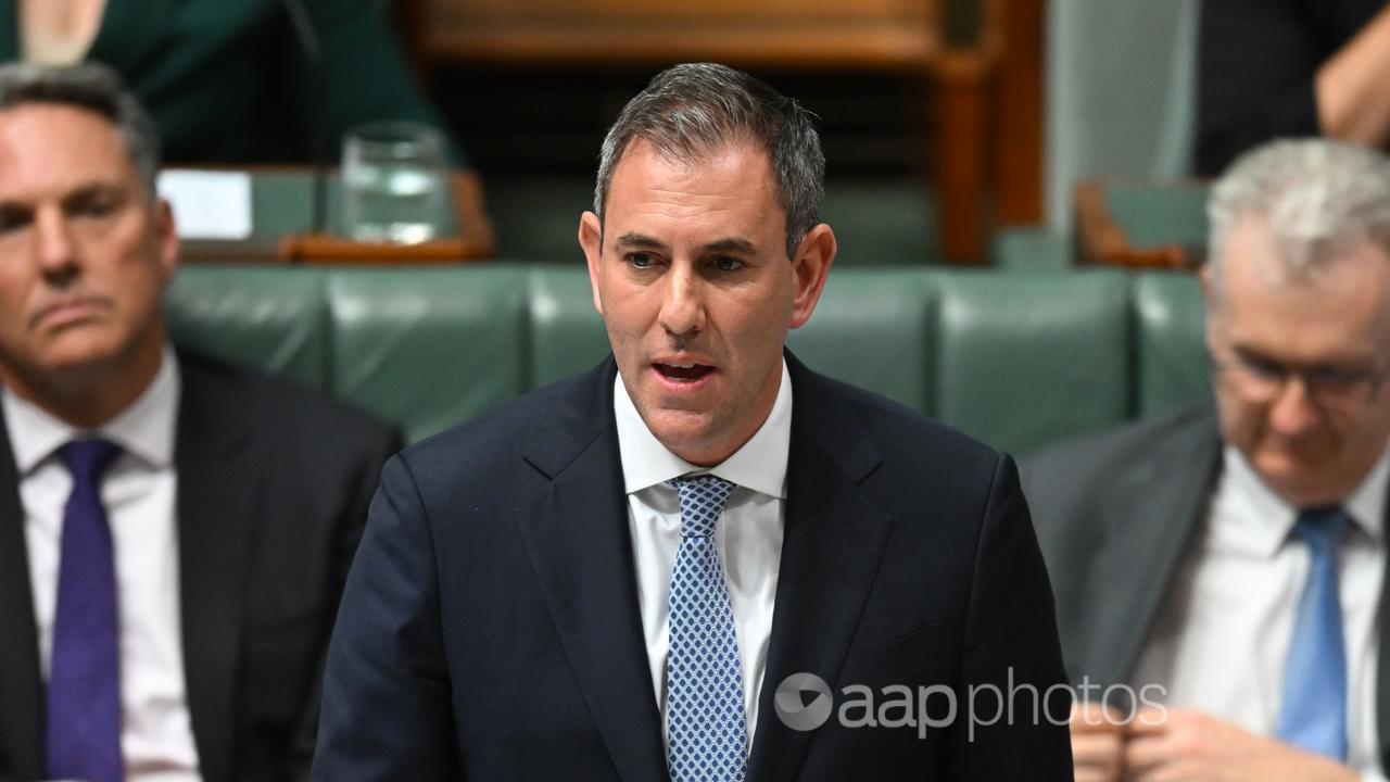 Australian Treasurer Jim Chalmers speaks during Question Time