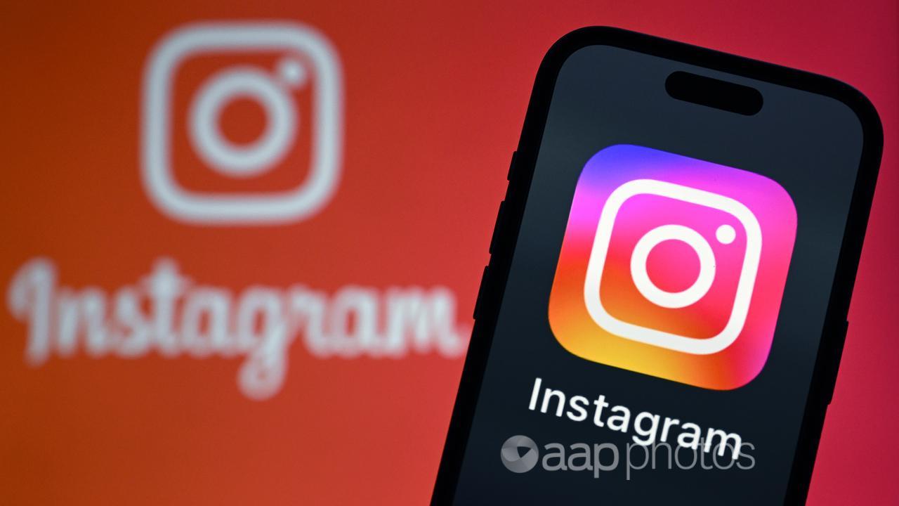 A file photo of the Instagram app 