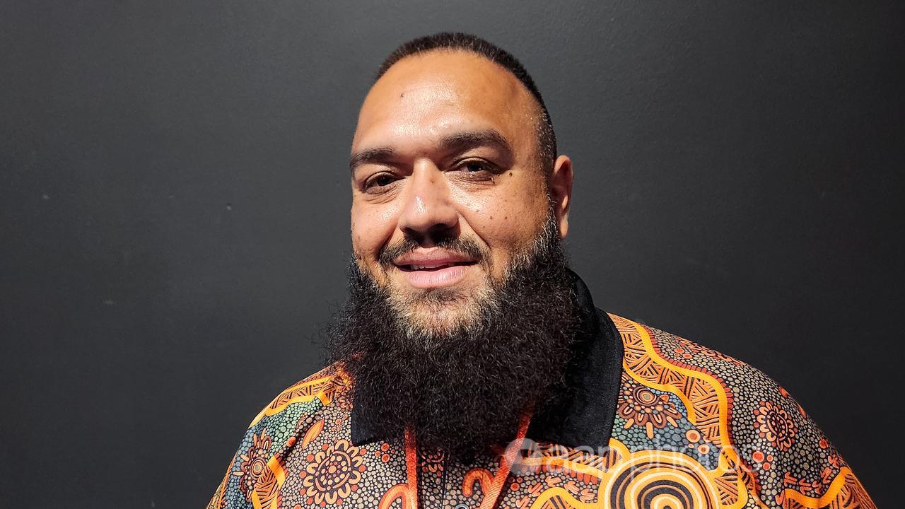 Healthcare worker and Gamilaraay father Kurt Simpson