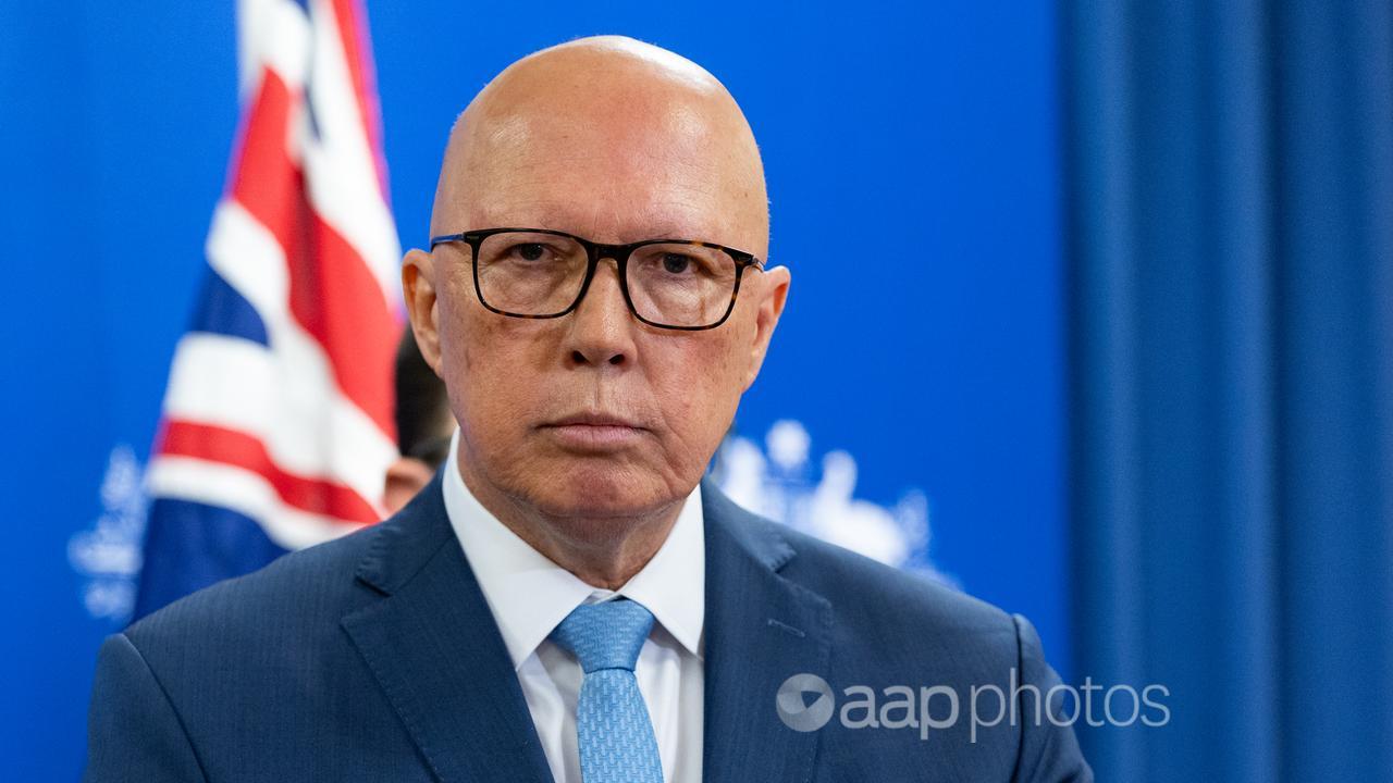 Opposition Leader Peter Dutton