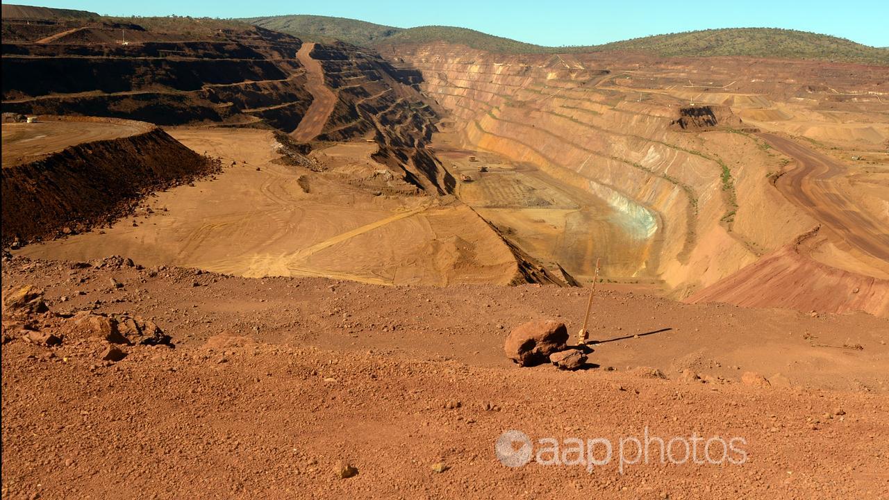 Iron ore mine