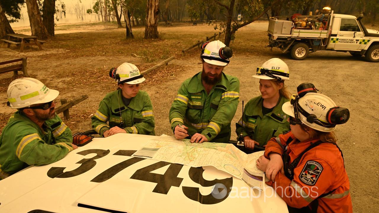 Forest Fire Management Victoria personnel