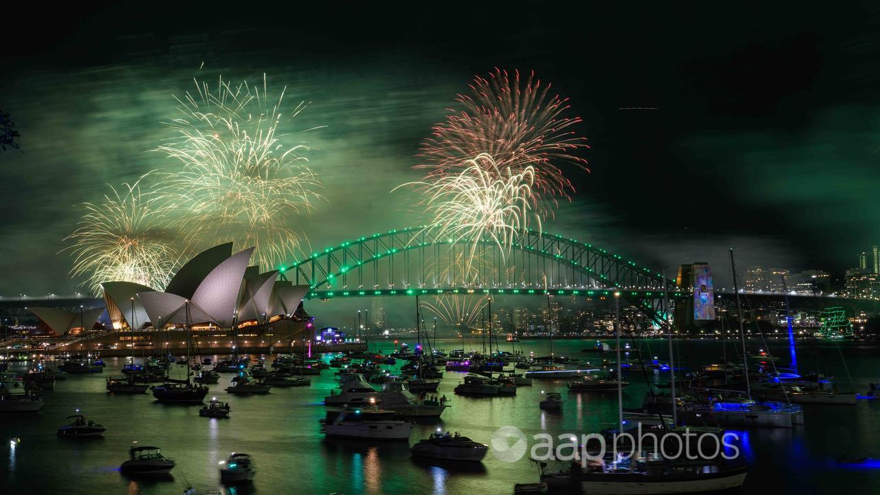 Sydney New Year's Eve fireworks