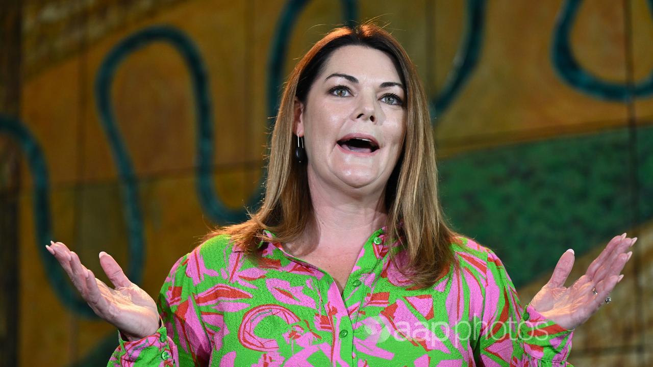 Australian Greens Senator Sarah Hanson-Young