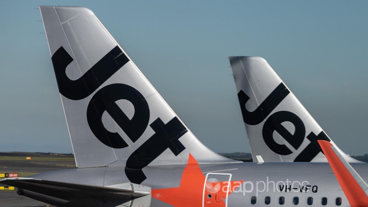 Jetstar planes (file)