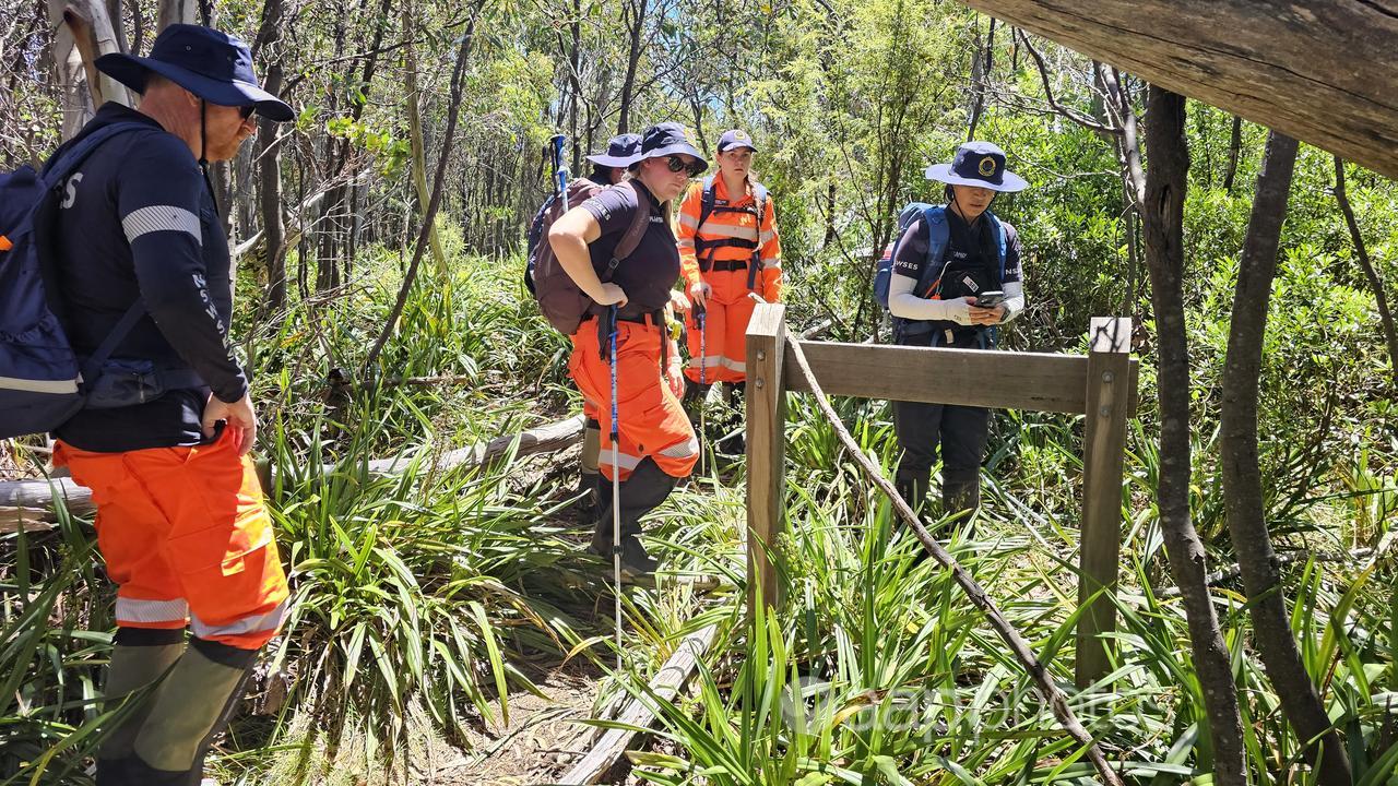 SES personnel searching for missing hiker Hadi Nazari