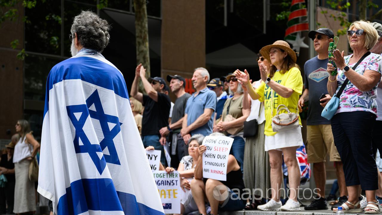 Pro-Israel rally