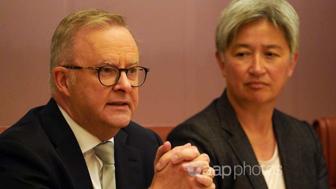 Prime Minister Anthony Albanese and Foreign Minister Penny Wong 