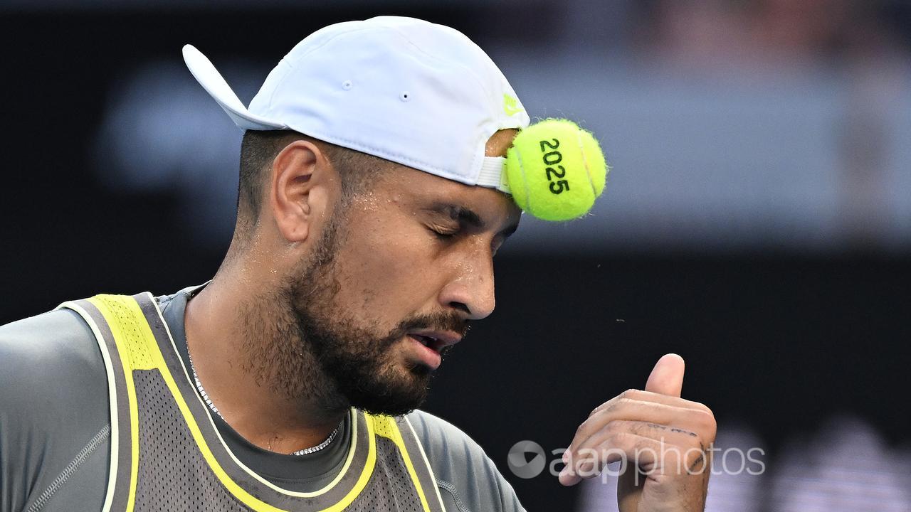 Nick Kyrgios of Australia