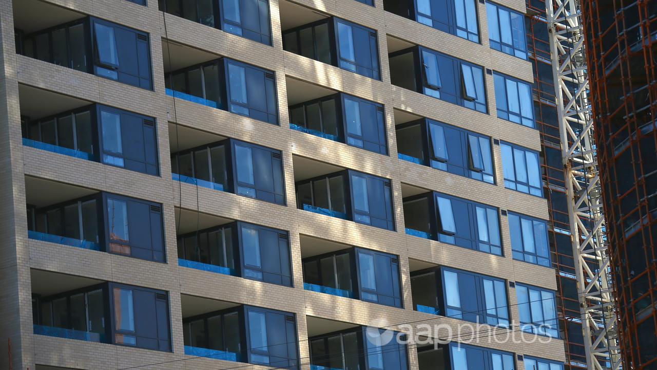 Apartments in a residential complex