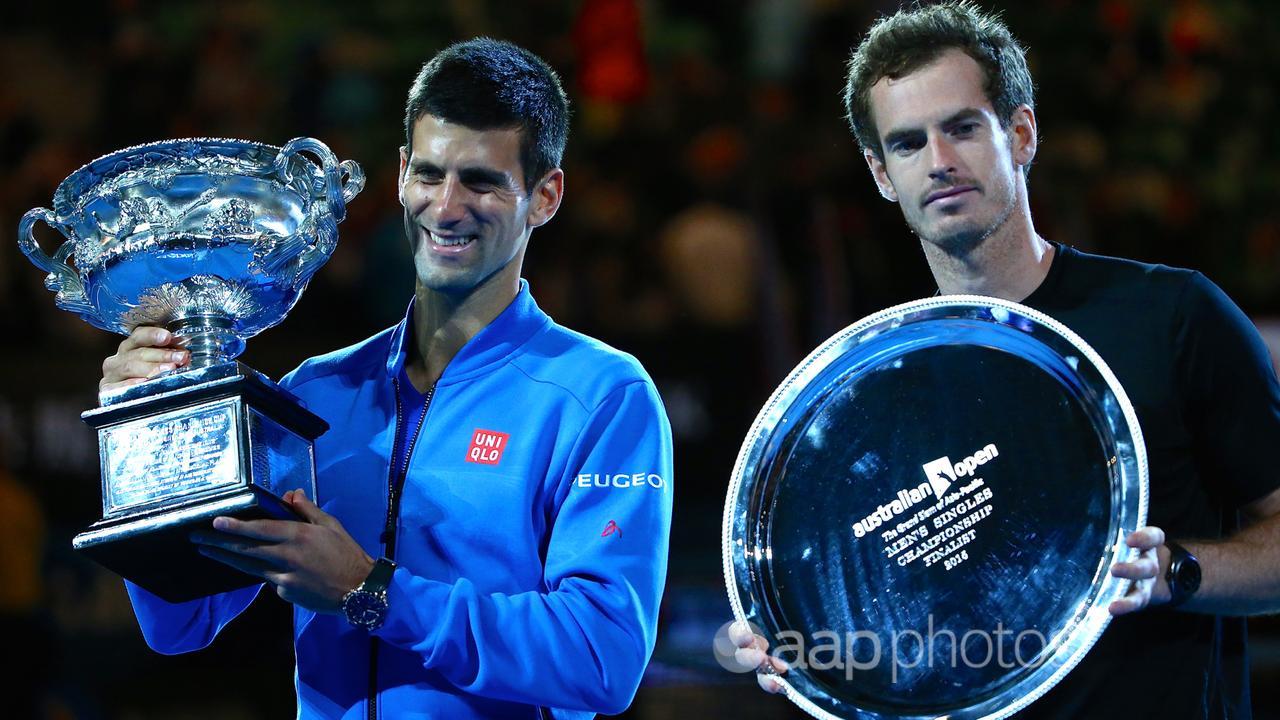 Novak Djokovic and Andy Murray