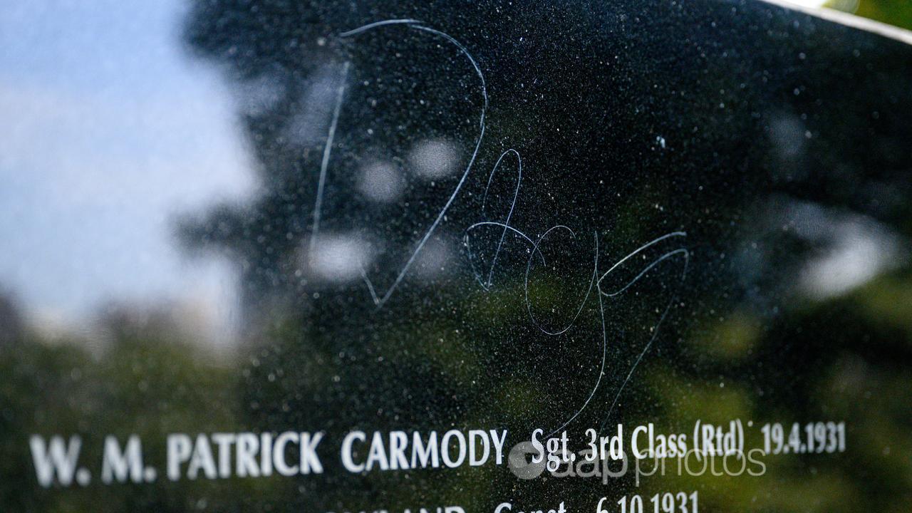 Sydney Police Memorial vandalism